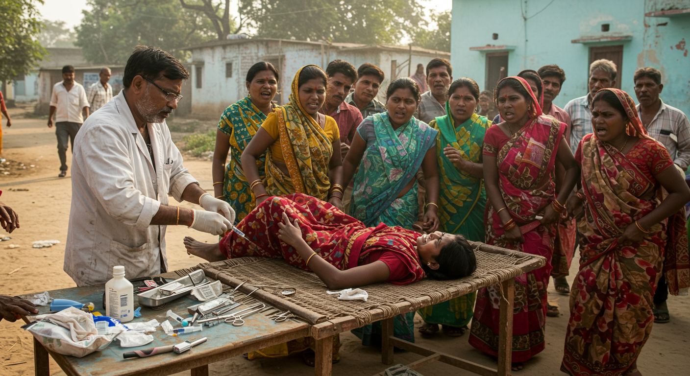 Quack doctor Mata village Unnao gives wrong injection, woman dies